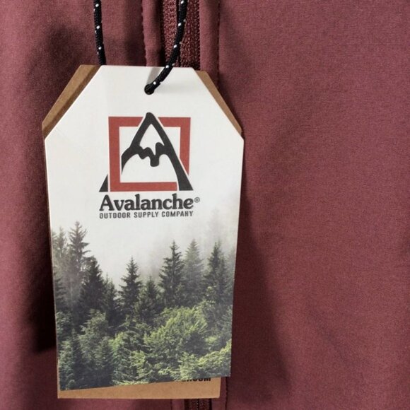 Avalanche Women's Hooded Jacket Mauve Size Large NWT - Picture 10 of 12